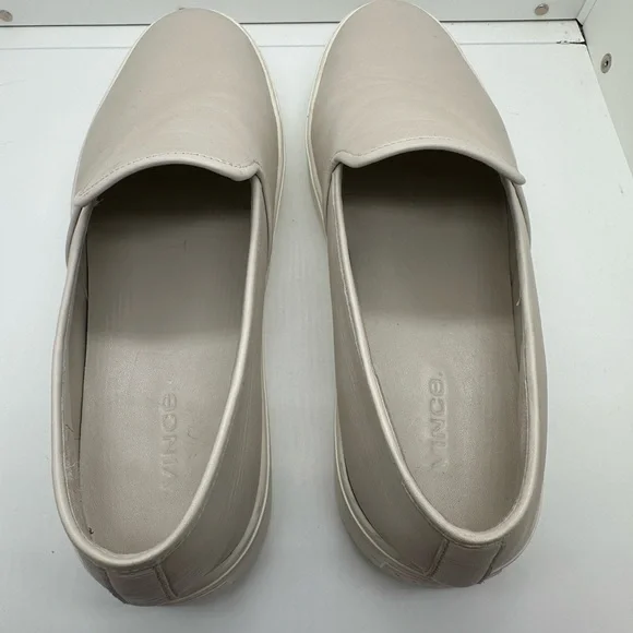 Vince Brenden B Women’s Leather Slip On Platform Sneaker Shoes US 9 - Picture 7 of 12